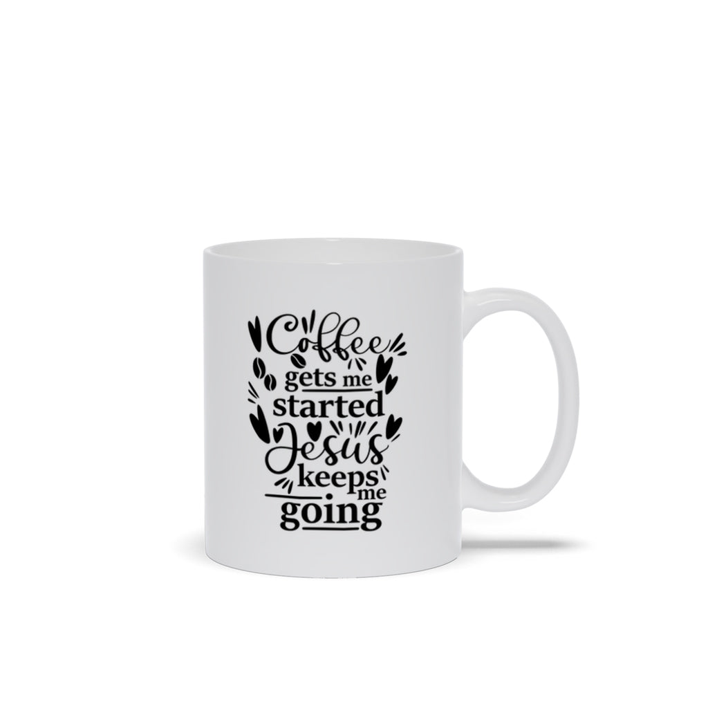 Coffee and Jesus Classic Mug