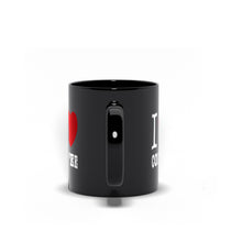 Load image into Gallery viewer, I Heart Coffee Black Mug
