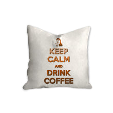 Load image into Gallery viewer, Keep Calm throw pillow
