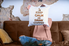 Load image into Gallery viewer, Keep Calm throw pillow
